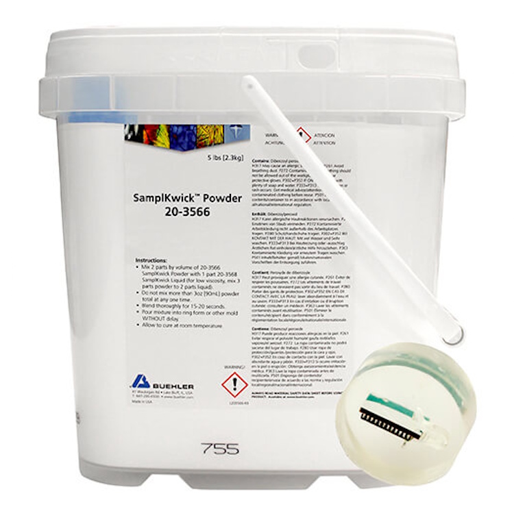 Keo 2 thành phần dùng trong công nghiệp hiệu Buehler loại Samplkwick Powder 2.3kg/hộp