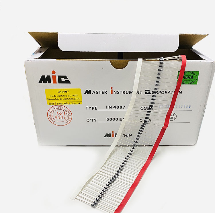 1N4007 Diode chỉnh lưu 1A 1000V