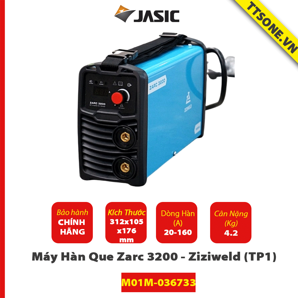 Máy Hàn Que Zarc 3200 - Ziziweld (TP1)
