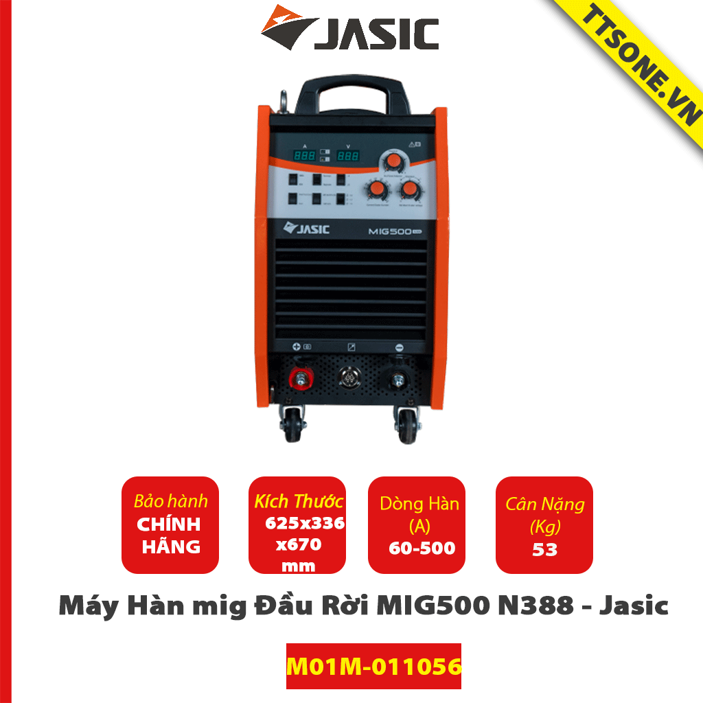 Máy Hàn mig Đầu Rời MIG500 N388 - Jasic (TP1)