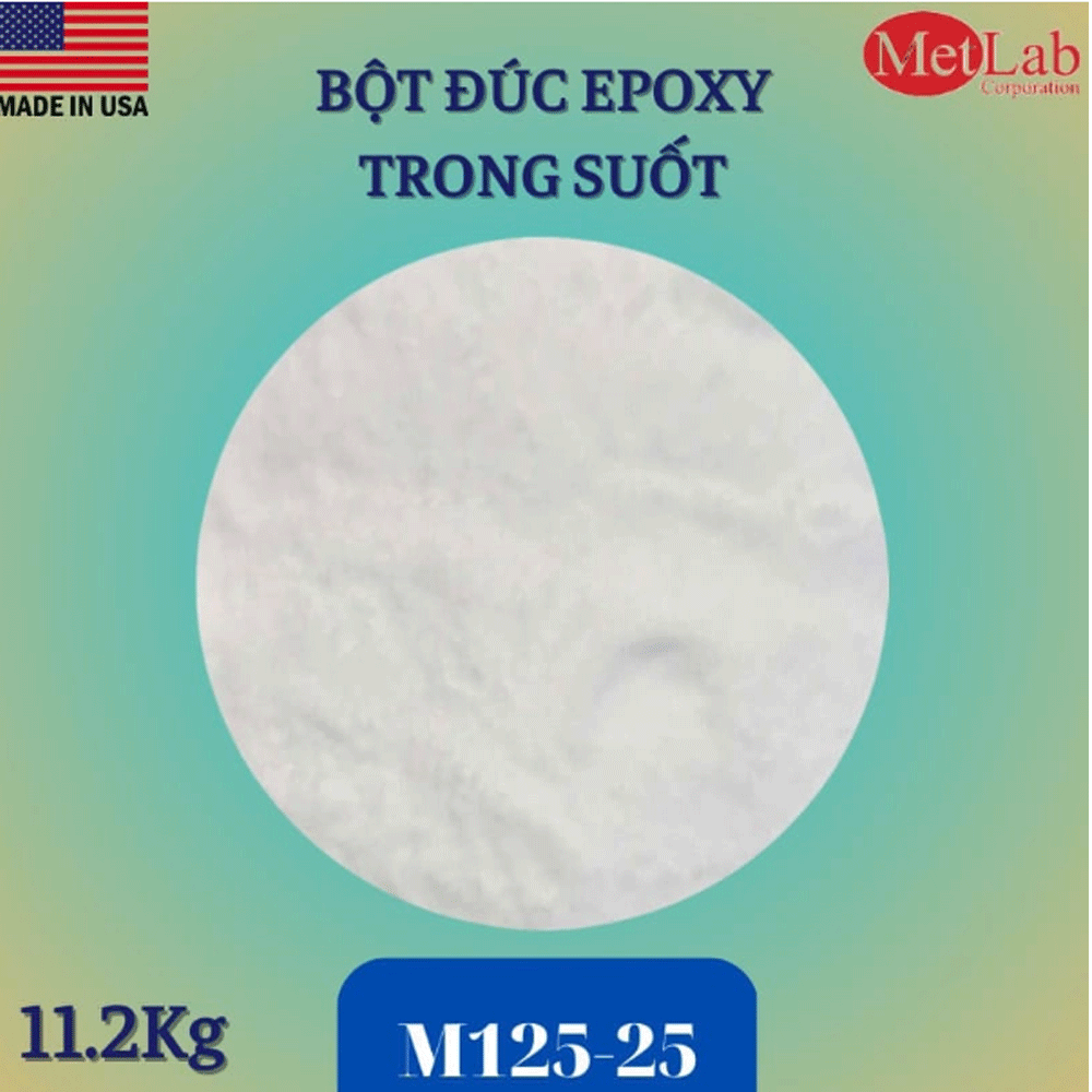 Bột Đúc Mẫu Epoxy Màu Trong Suốt M12-25 METLAB