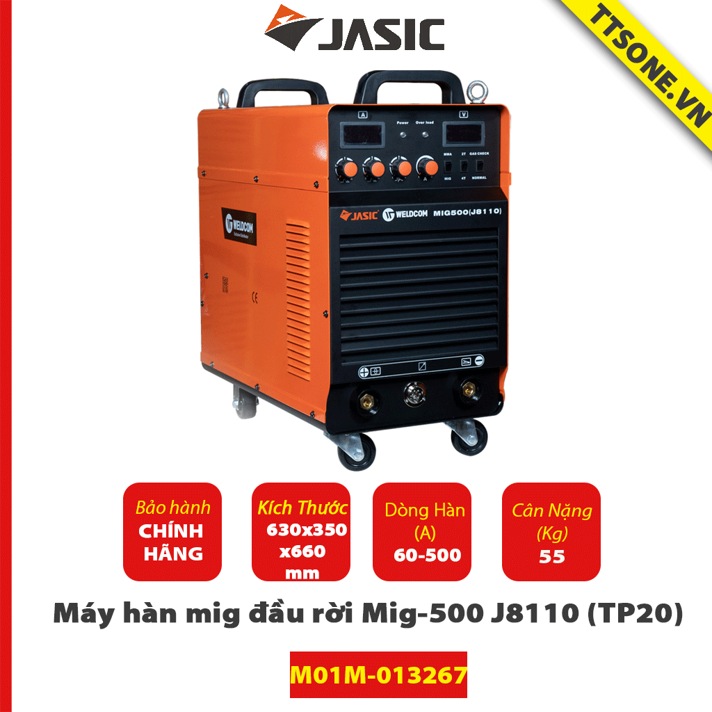 Máy Hàn mig Đầu rời Mig-500 J8110 (TP20) - Chính Hãng