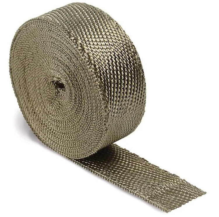 Vải cách nhiệt cuốn ống xả