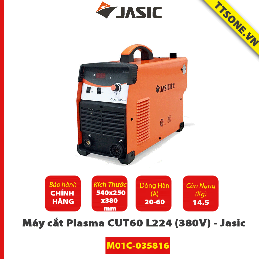 Máy cắt Plasma CUT60 L224 (380V) - Jasic - Chính Hãng