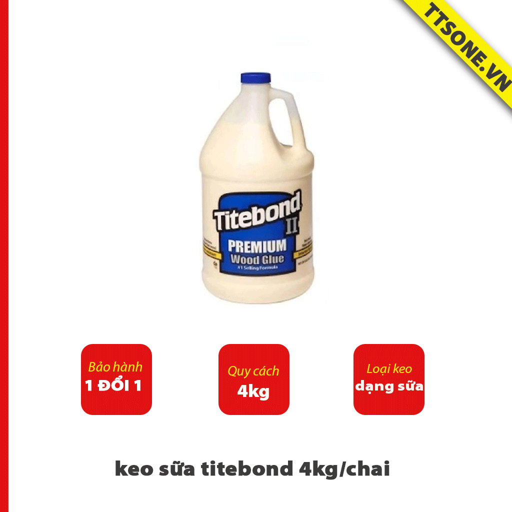 Keo Sữa Titebond 4kg/chai
