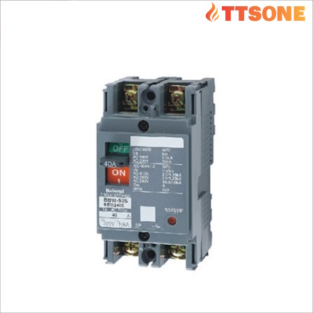 Cầu Dao MCCB 2P 60A 5kA/2.5kA (200V/415V) PANASONIC BBW260Y