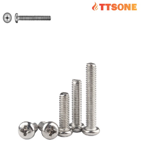 Vít Pake Đầu Tròn Thân BULONG DIN 7985 M2