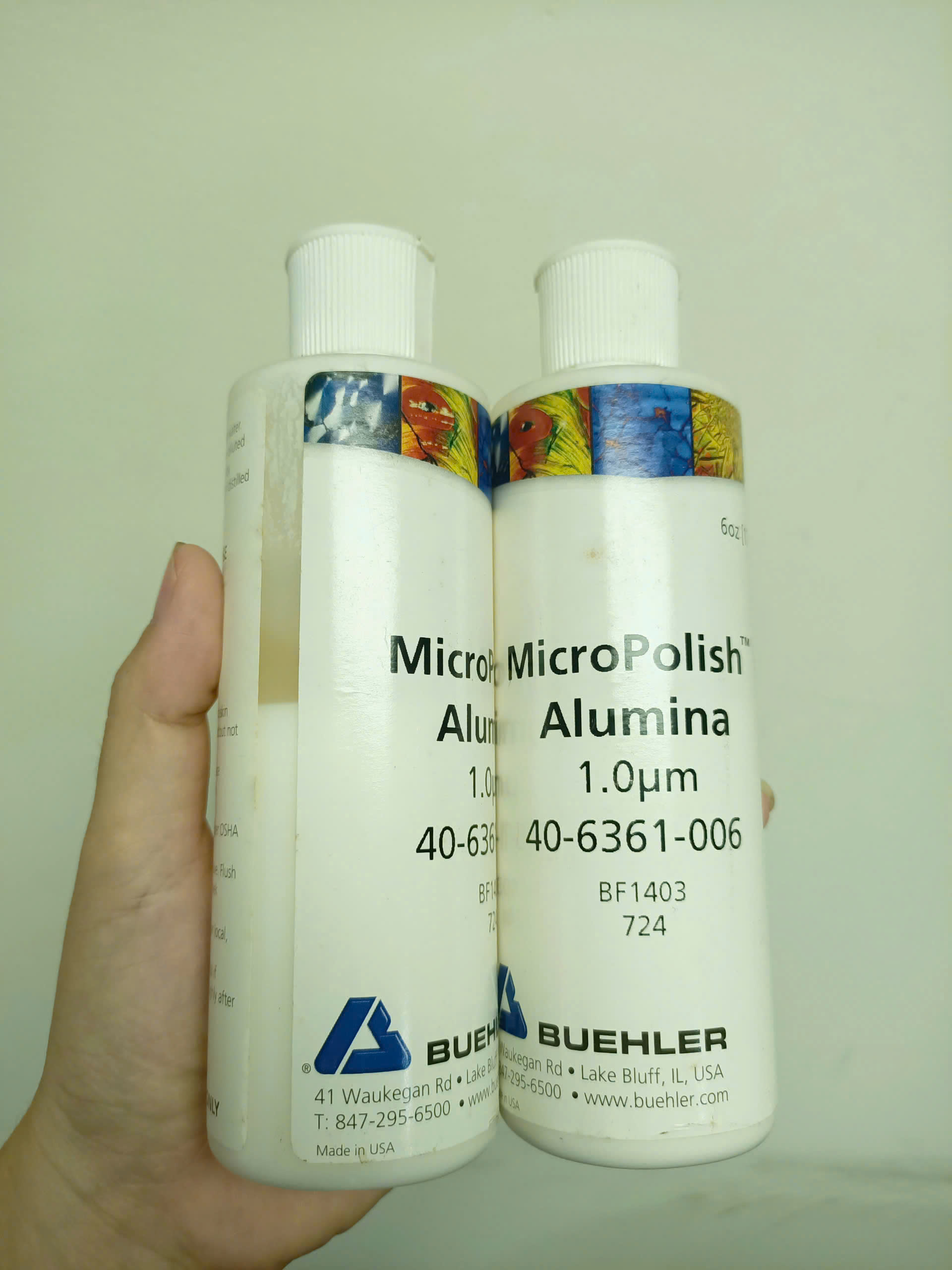 Dung dịch MicroPolish II Suspension 1µm 6oz - 40-6362-006 Buehler