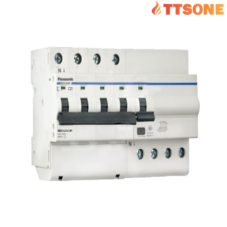 Cầu Dao Tép Chống giật 4P 50A PANASONIC BBDE45034CNV
