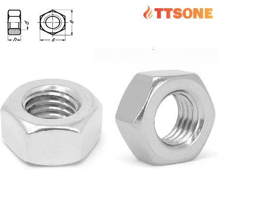 Đai Ốc Lục Giác Din 934 (M3-M30)