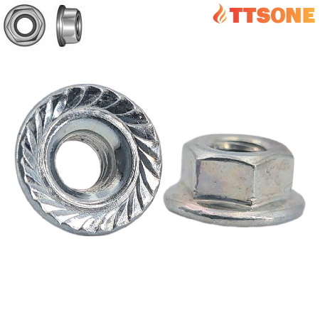 Đai Ốc Mặt Bích Lục Giác Din 6923