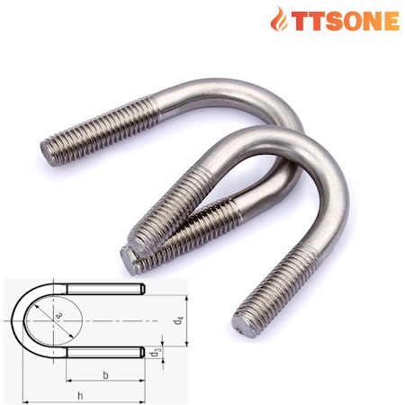 Bu Lông Chữ U Din 3570 A