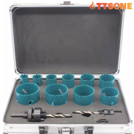 Bộ Mũi Khoét Kim Loại 12 Chi Tiết Total TACSH1121