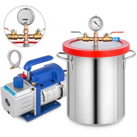 Máy Hút Chân Không Khử Bọt Dung Tích 9L