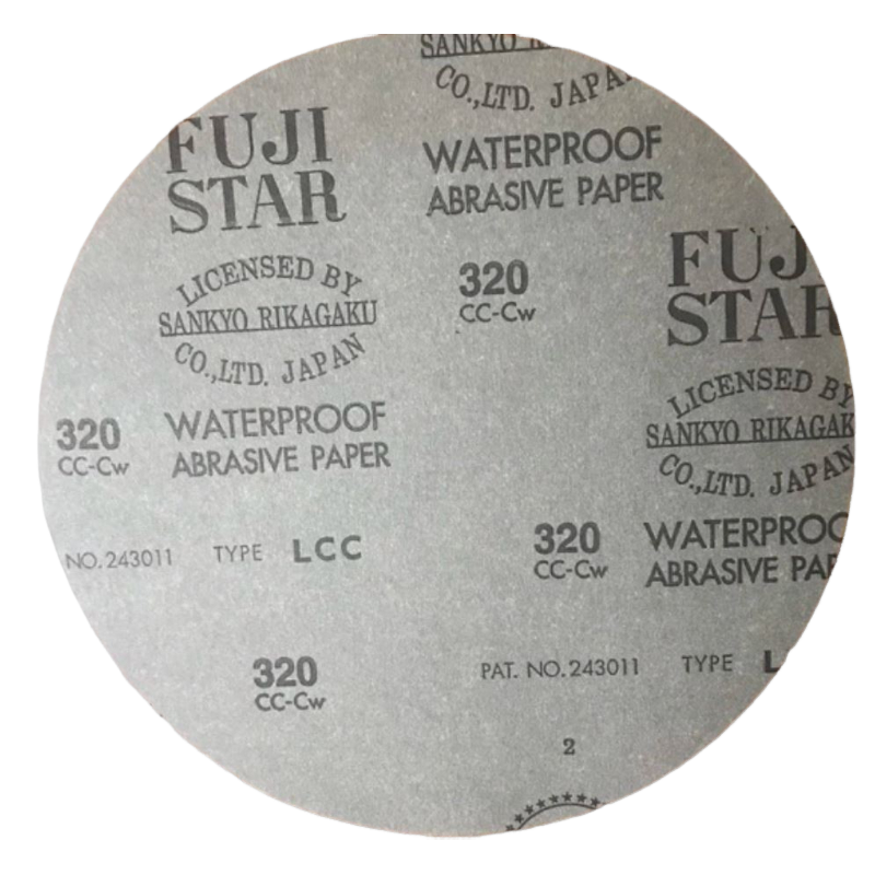 Nhám Đĩa FUJISTAR LCCS 200mm P120 Cho Máy Mài Chính Xác (Không Keo)