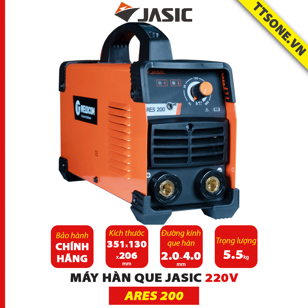 Máy hàn que ARES 200 JASIC - Chính hãng