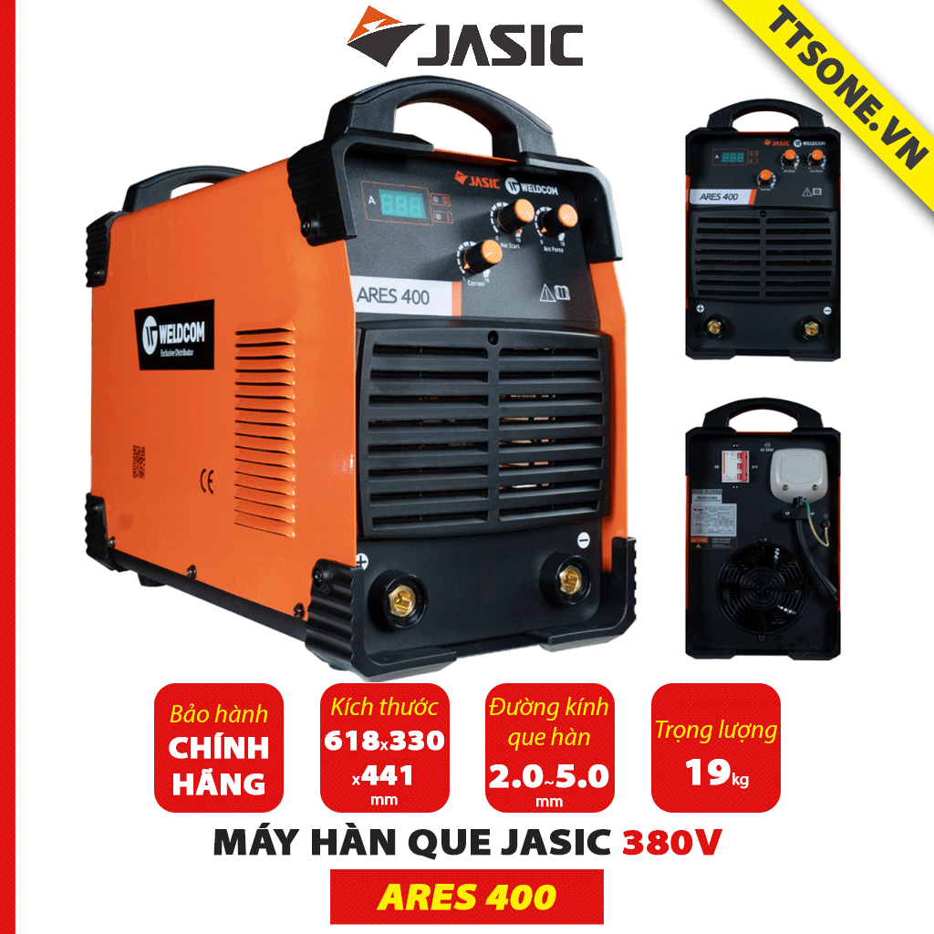 Máy hàn que ARES 400 JASIC - Chính hãng