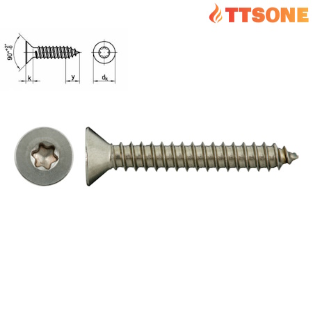 Vít Tự Khoan Đầu Bằng M3.9 Din 7504