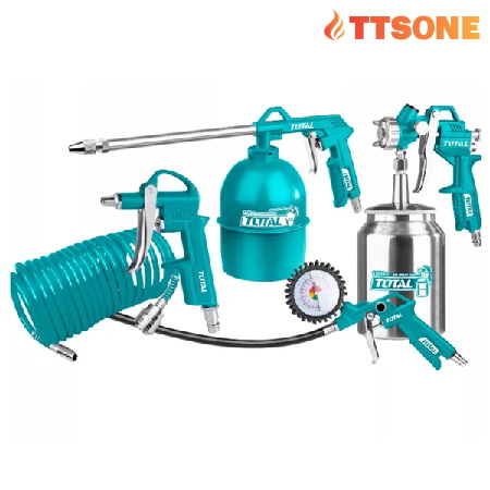 Bộ Dụng Cụ Dùng Khí Nén 5 Chi Tiết TOTAL TATK051-3