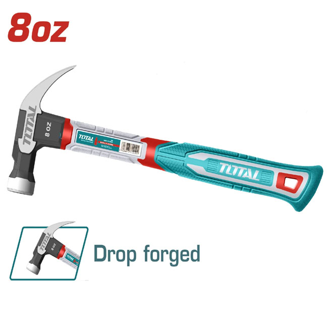 Búa đóng nhổ đinh (0.3 kg) / Claw hammer (0.3 kg) TOTAL THCH61008
