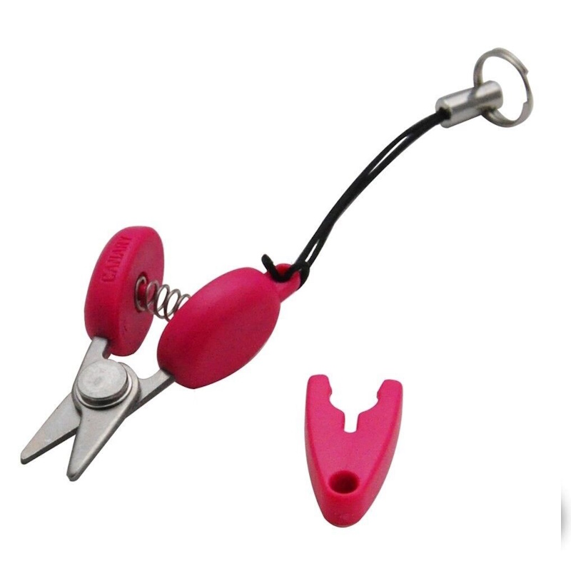 Kéo cắt chỉ  Micro Scissor hồng 35mm thép không gỉ CANARY CA-35EU-P - Chính Hãng