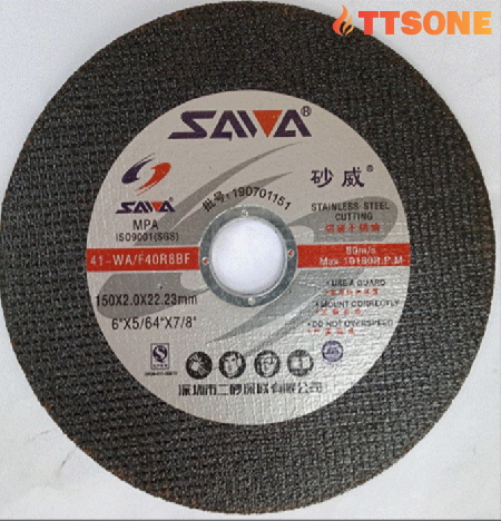 ĐÁ CẮT INOX 150x2.0x22.23 ĐEN LƯỚI