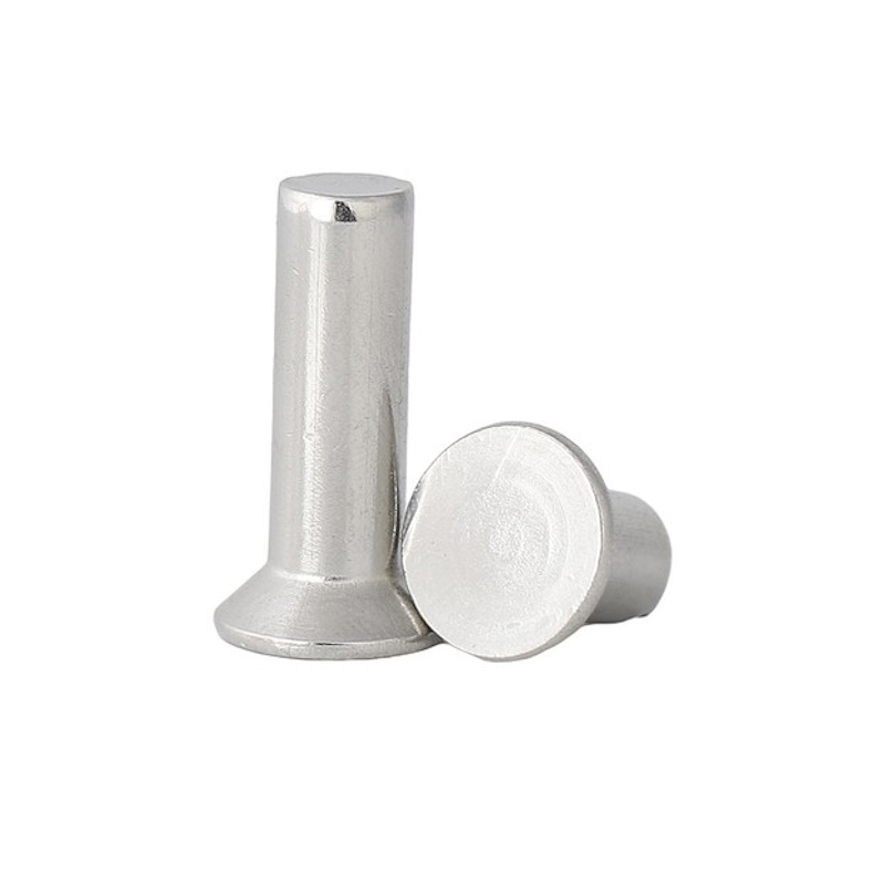 Đinh tán đầu bằng F3x20 Nhôm DIN661