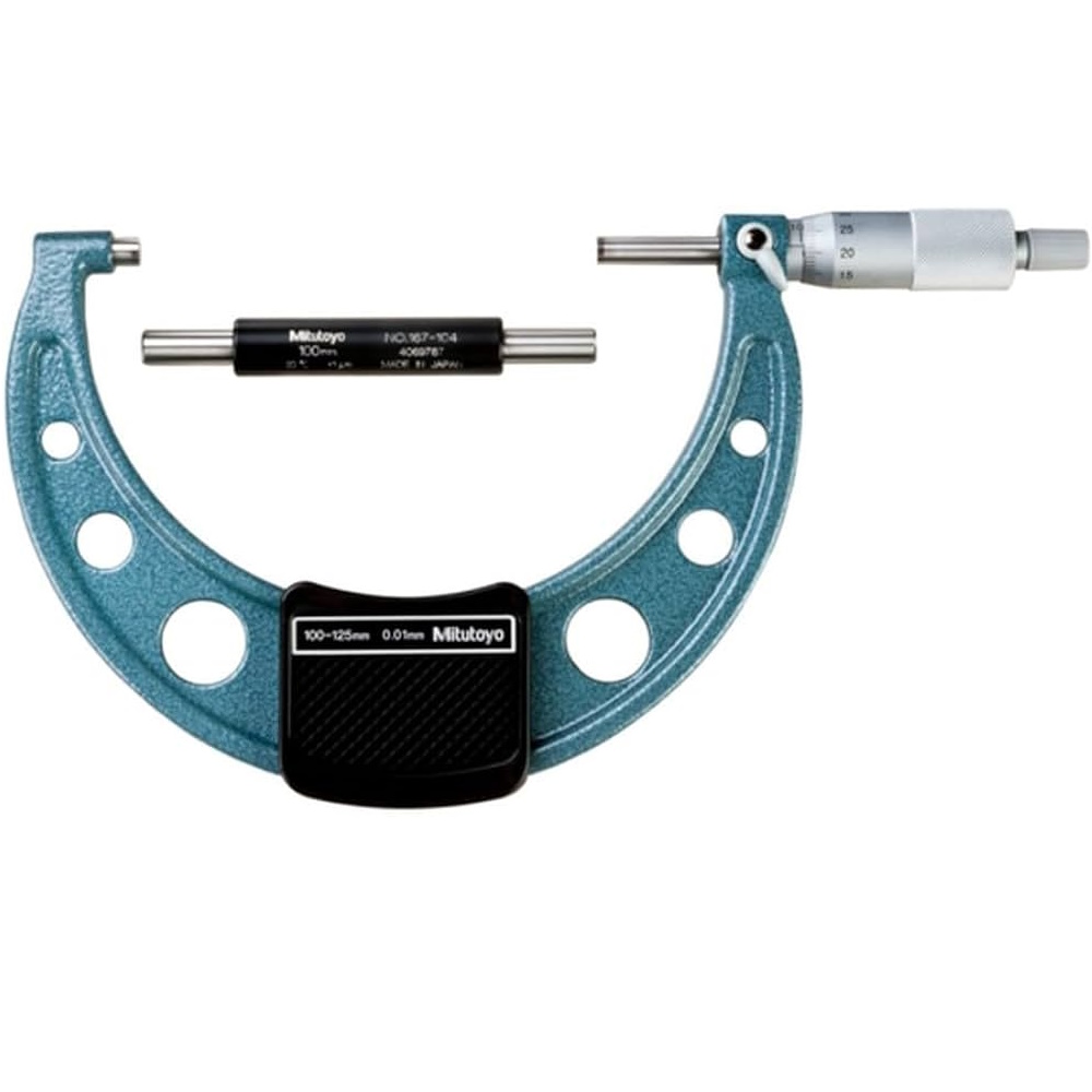 Panme đo ngoài cơ khí MITUTOYO 100-125mm x 0.01