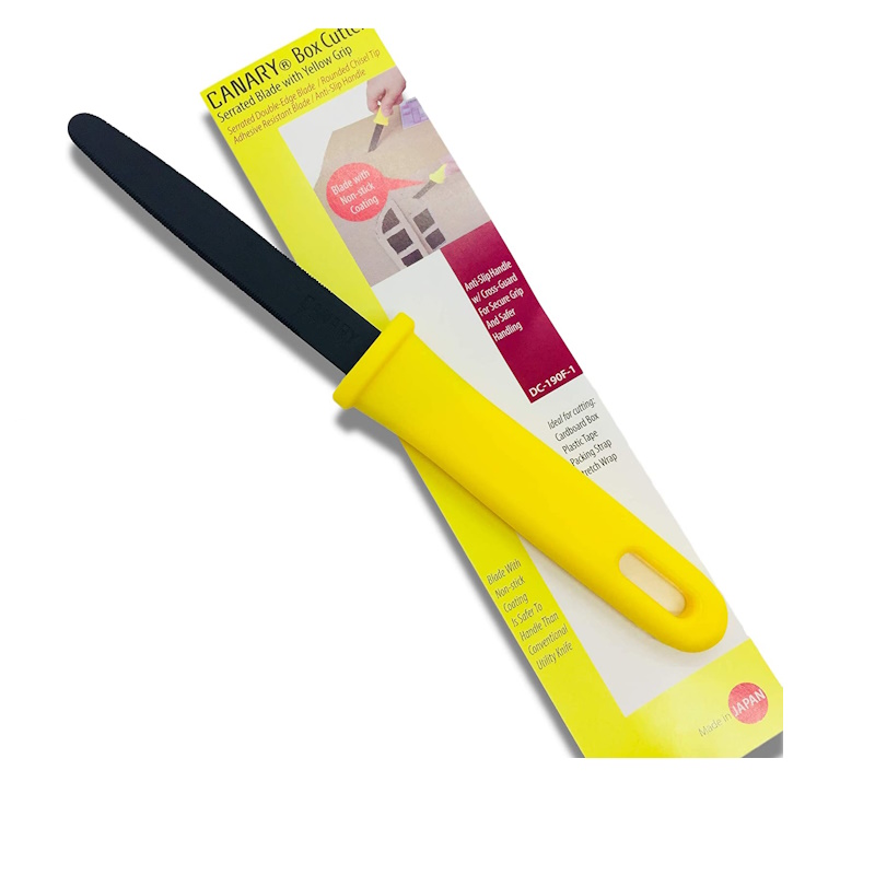 Dao rọc giấy  lưỡi phủ flo chống dính dài lưỡi 75mm  CANARY - Chính Hãng