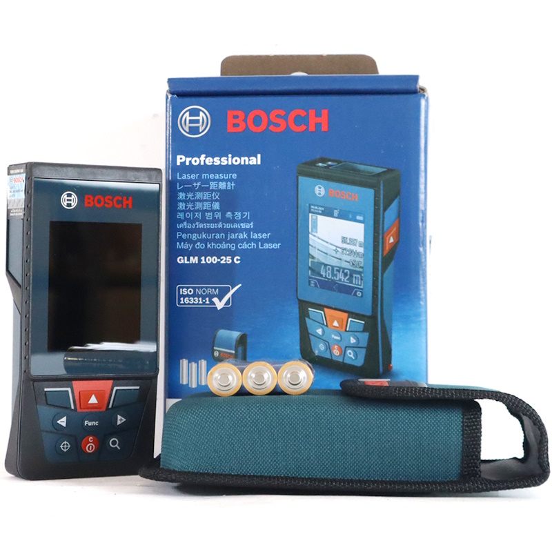Máy Đo Khoảng Cách 100m Bosch GLM 100-25 C (0601072YK0) - Chính Hãng
