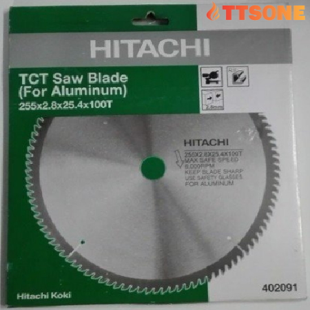 Lưỡi Cắt Nhôm Hitachi 255MM 100T