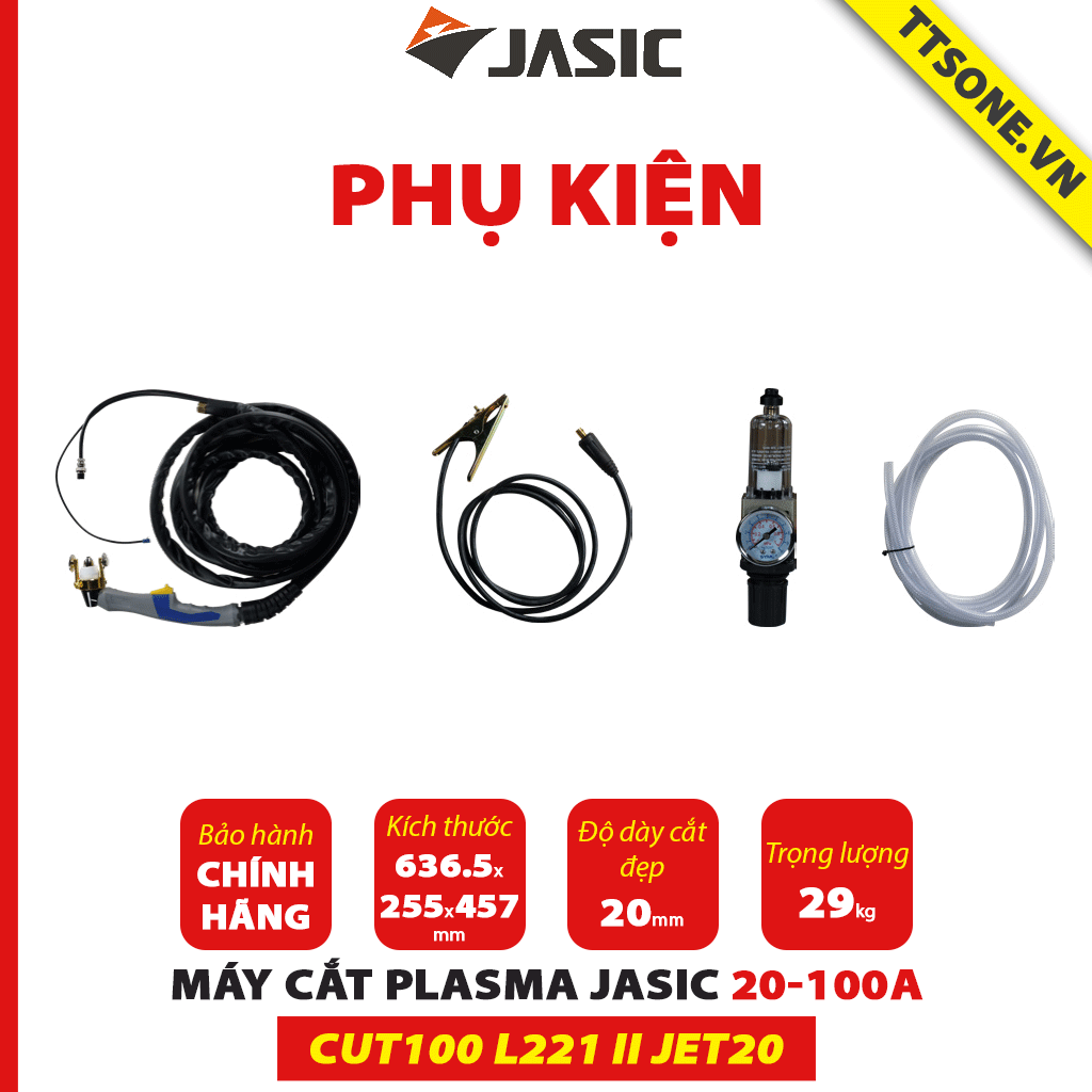 Phụ kiện máy cắt Plasma CUT100 L221 II JET20 JASIC - TTSONE
