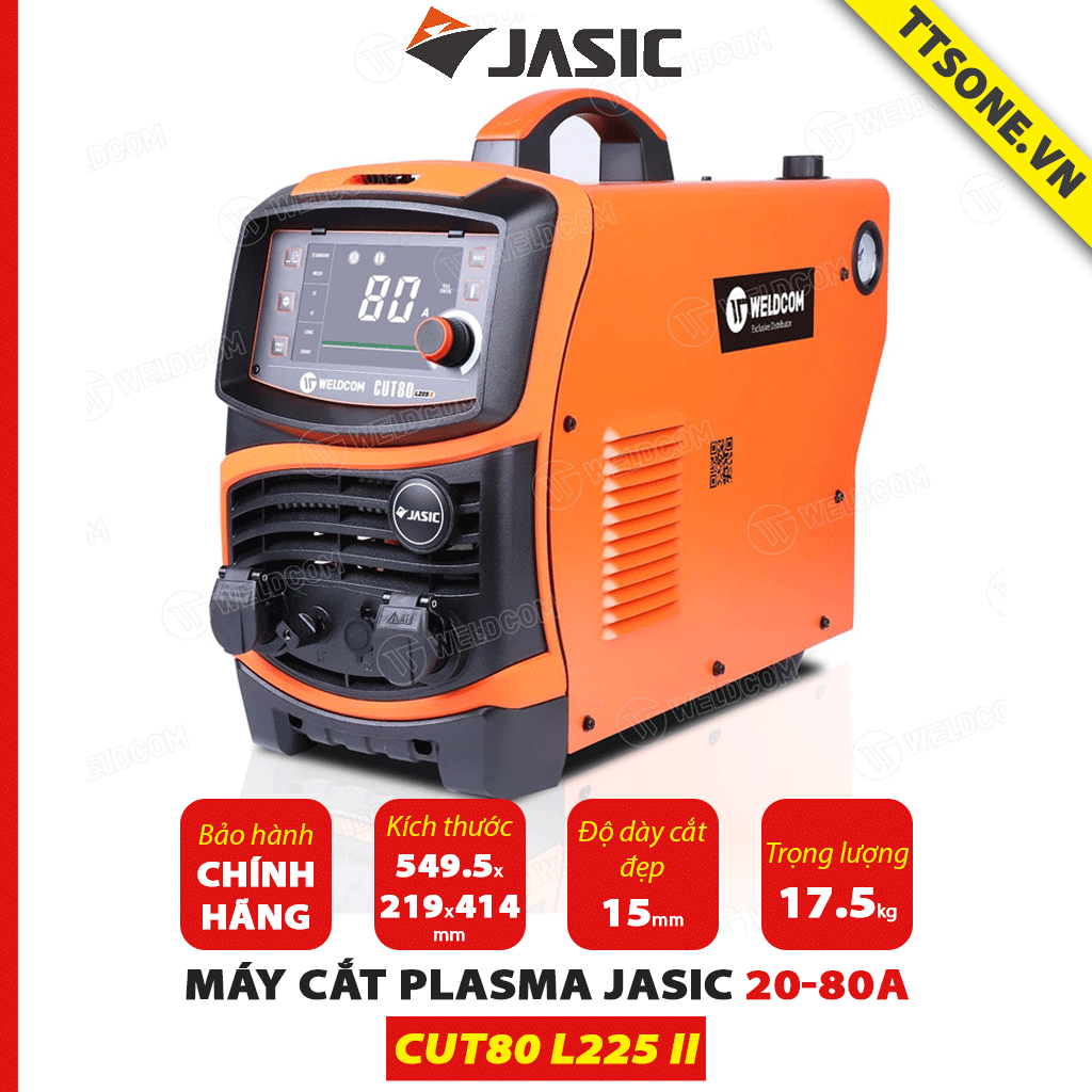 Máy Cắt PLASMA CUT80 L225 II (JET20) JASIC - Chính hãng