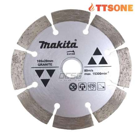 Đĩa cắt kim cương cho đá Granite 105x16x20mm Makita D-41399