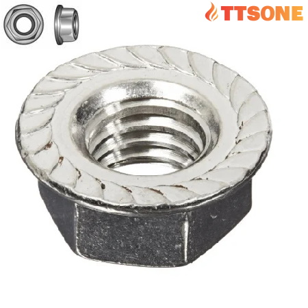 Đai Ốc Mặt Bích Lục Giác Din 6923