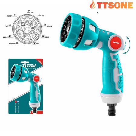 Vòi Phun Xịt Tưới Cây 9 Chế Độ TOTAL THWSG6091