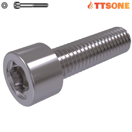 Bu Lông Lục Giác Chìm Đầu Bằng ISO 14579 M4