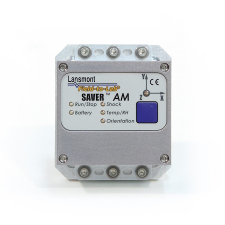 BỘ GHI DỮ LIỆU VẬN CHUYỂN (RUNG, SHOCK, NHIỆT ĐỘ,  ĐỘ ẨM, ÁP SUẤT) MODEL: SAVER AM - LANSMONT