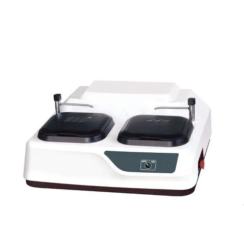 Máy mài đánh bóng mẫu kim tương hai đĩa Veiyee MP-2 – 450/600 r/min
