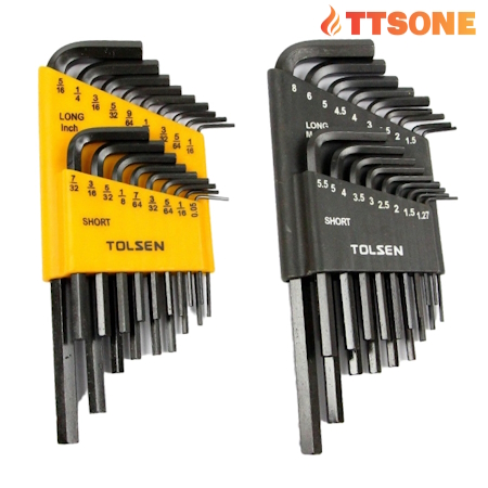 Bộ 36 Cây Lục GiácHệ Met - Inch TOLSEN 20094