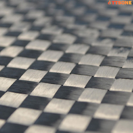 Vải Sợi Carbon 12K Spread Tow Mỏng Nhẹ Độ Bền Cao