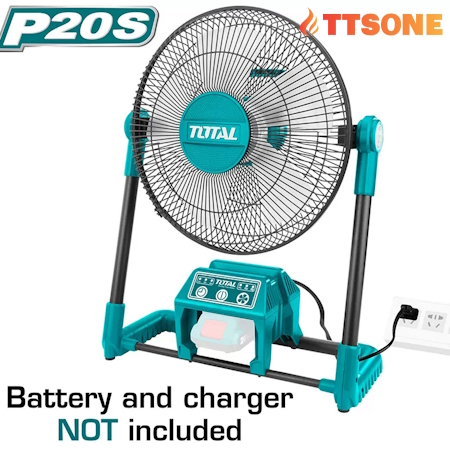 Quạt Máy Dùng Pin 20V TOTAL TFALI2001