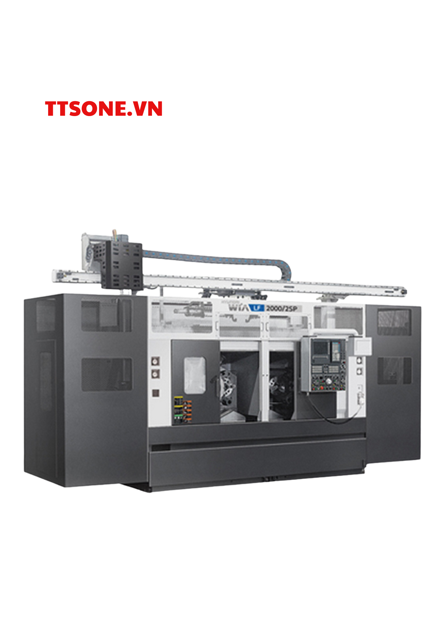 Máy tiện 2 trục chính Hyundai Wia LF2500M/2SP