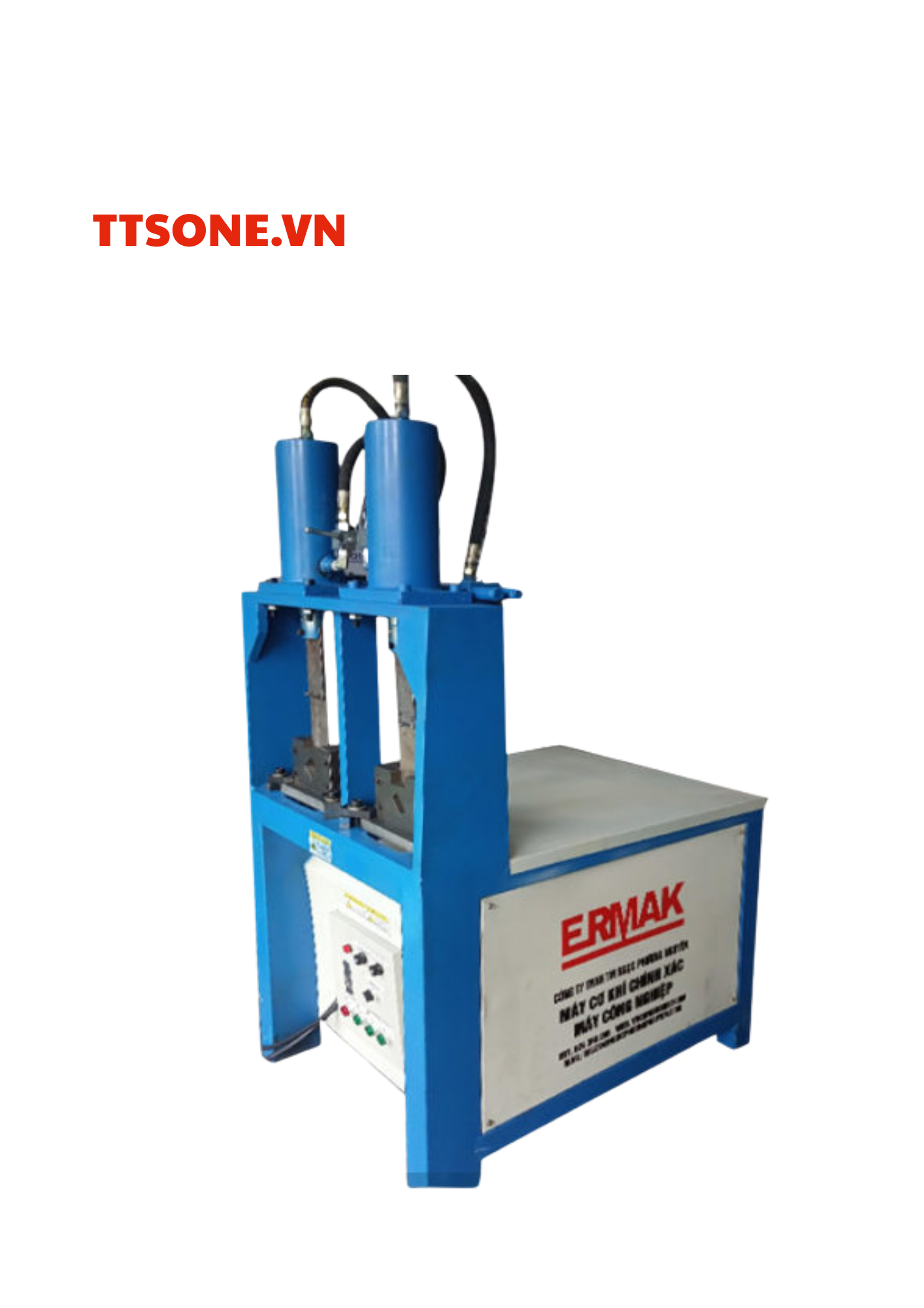 Máy đột dập 02 xilanh Ermak Y80-2A