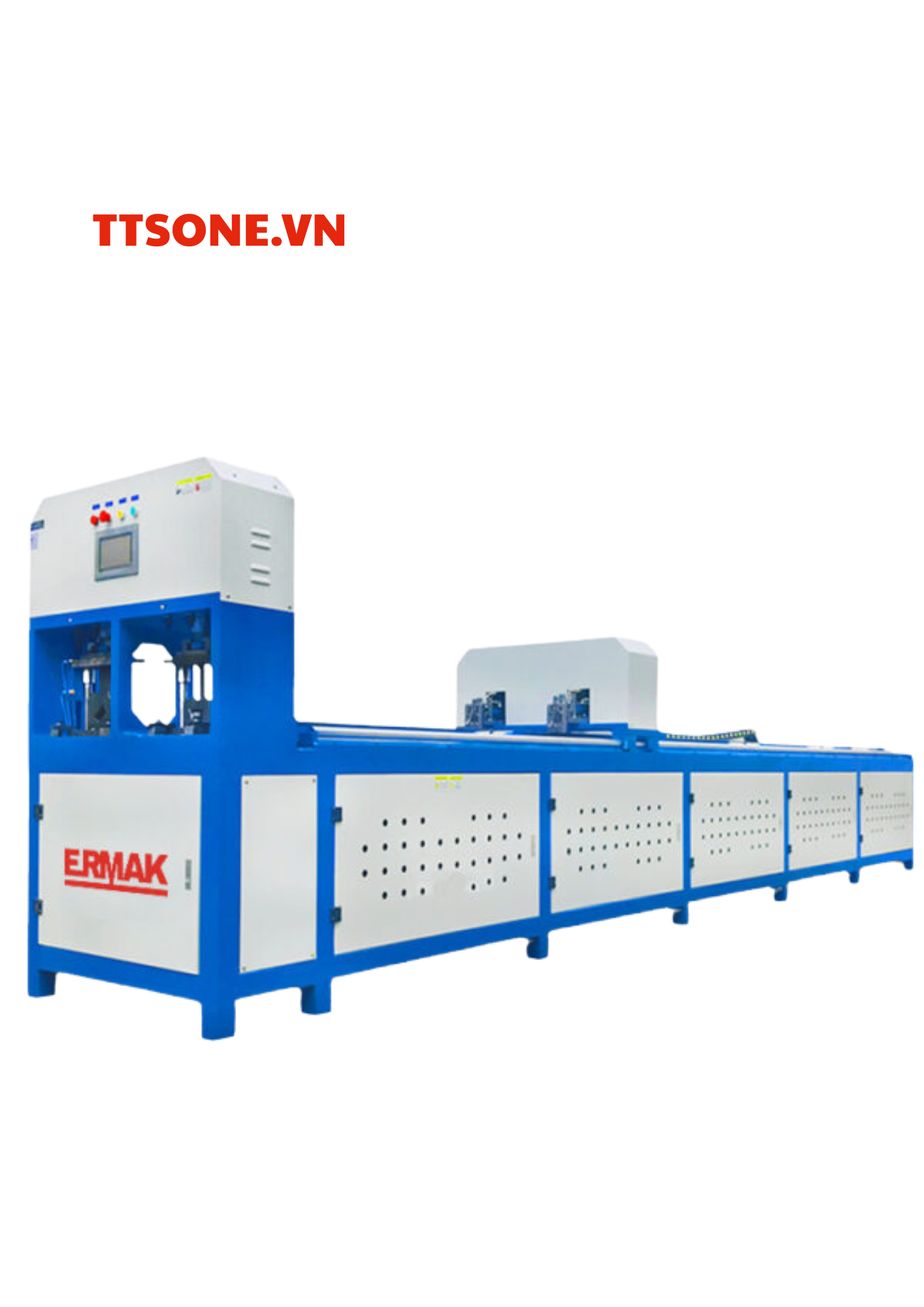 Máy đột dập tự động ERMAK Q100-2A sản xuất 2-4-6-8 sản phẩm cùng lúc