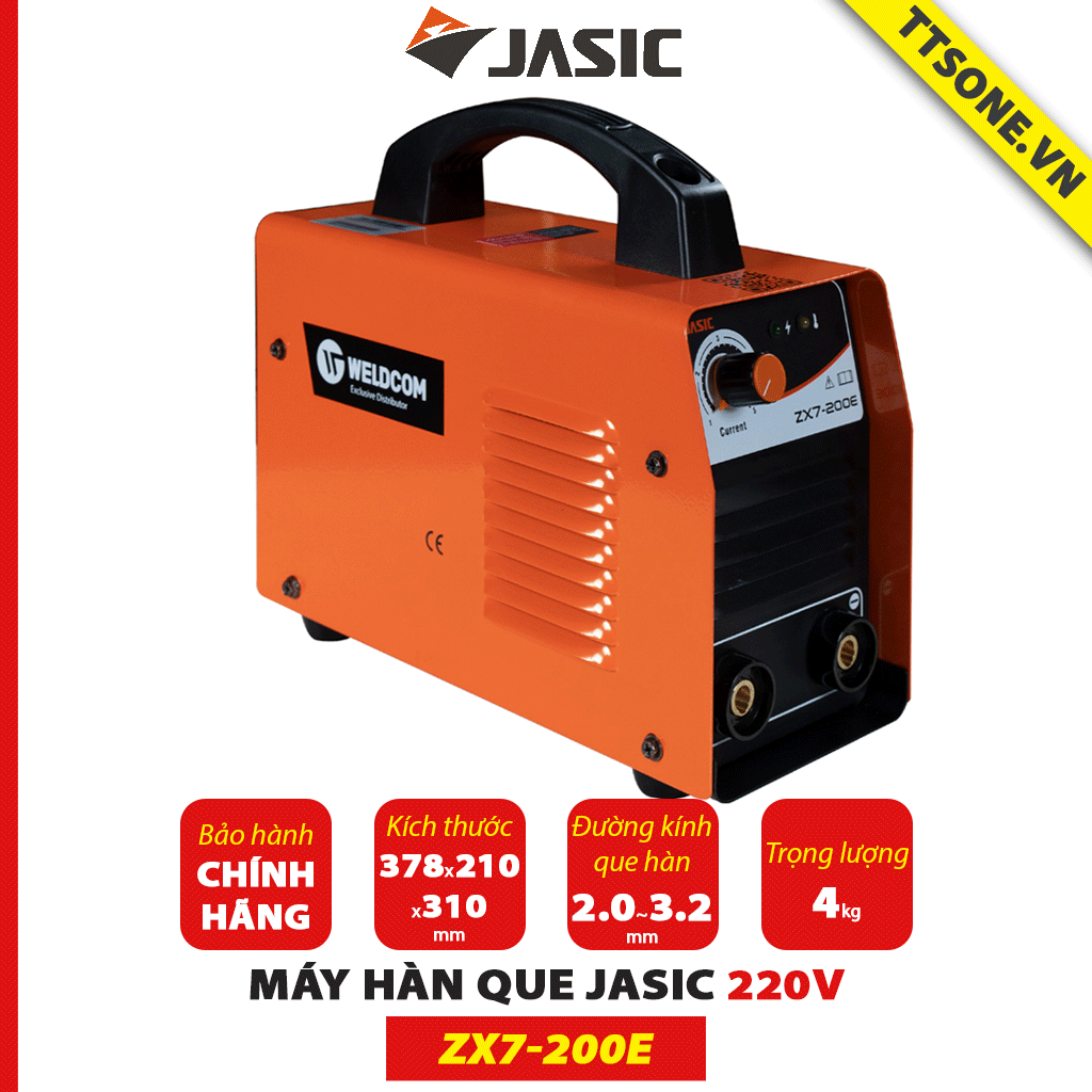 Máy hàn que ZX7-200E JASIC - Chính hãng