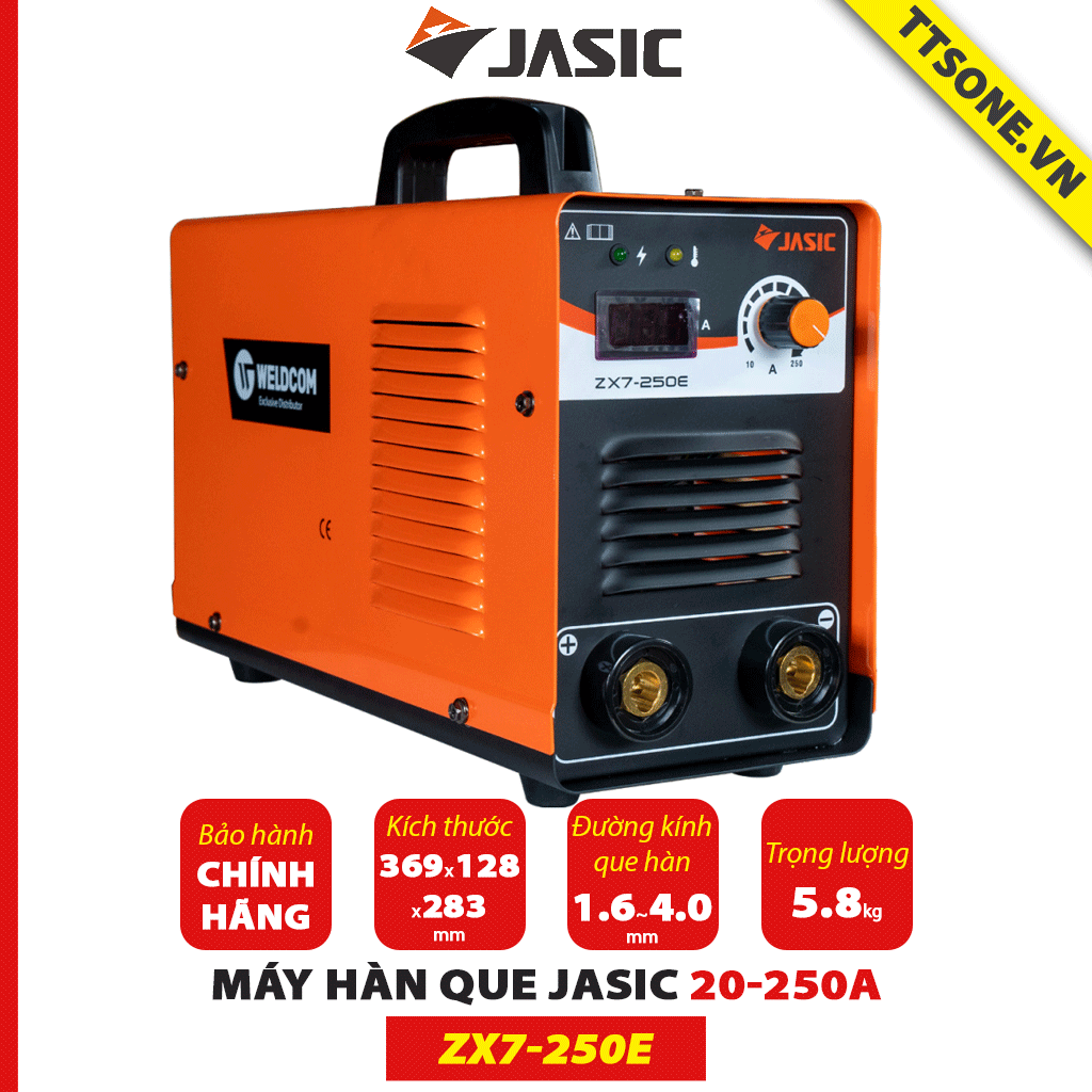 Máy hàn que ZX7-250E JASIC - Chính hãng