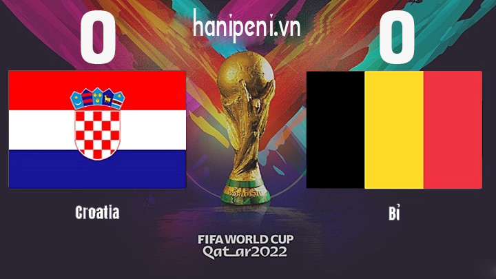 Kết quả Bỉ 0-0 Croatia, World Cup 2022