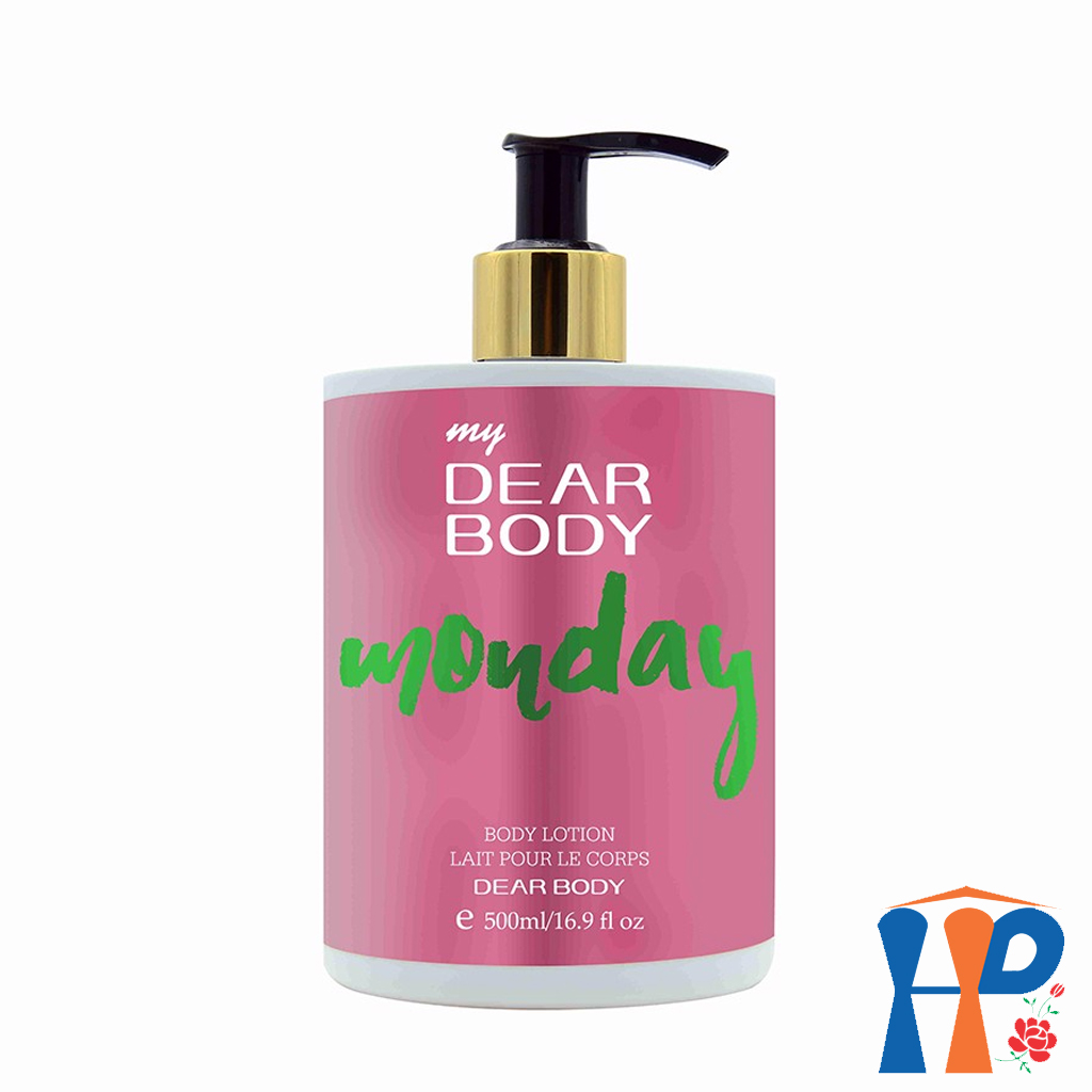 Sữa Dưỡng Thể Nước Hoa Nữ DEAR BODY Weeks Body Lotion 500ml (for woman)