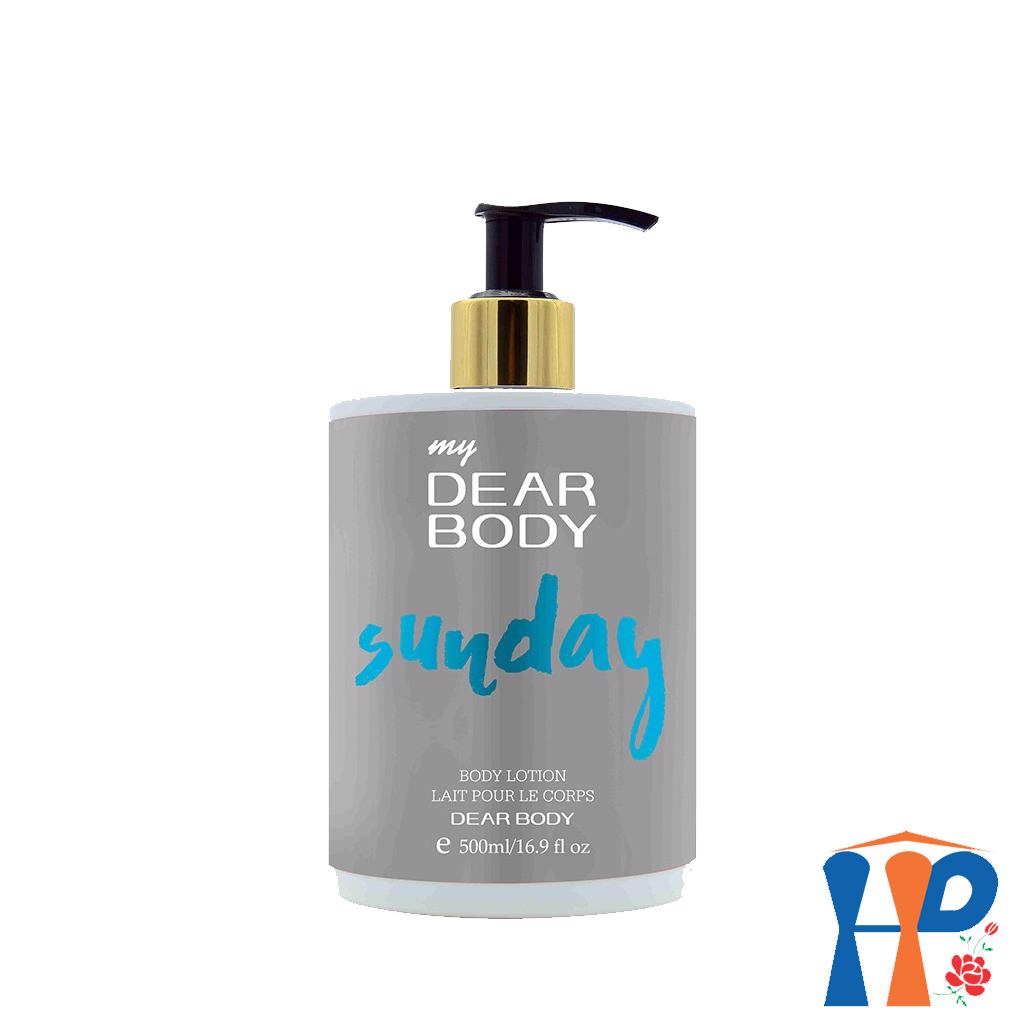 Sữa Dưỡng Thể Nước Hoa Nữ DEAR BODY Weeks Body Lotion 500ml (for woman)